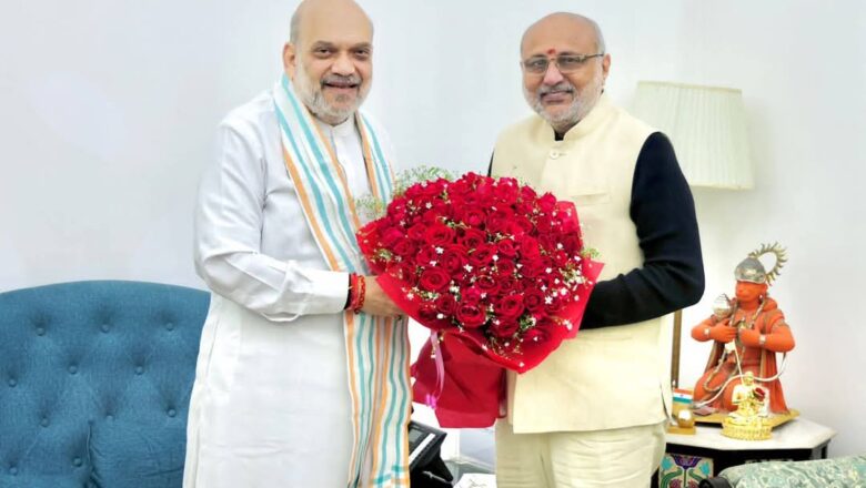 राज्यपाल सी.पी. राधाकृष्णन यांनी आज केंद्रीय गृह आणि सहकार मंत्री अमित शाह यांची नवी दिल्ली येथे सदिच्छा भेट घेतली.